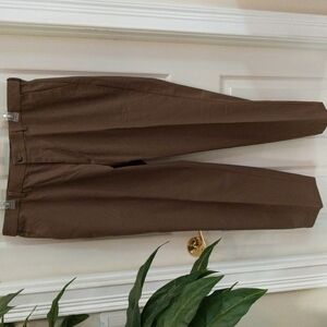 Covington Men's Brown Dress Pants Size 38x30